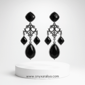 Empress Noir Earrings