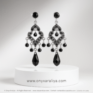 Midnight Maharani” Earrings