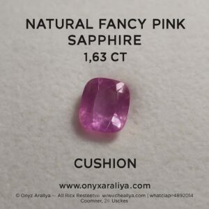 Fancy Pink Sapphire – 1.63 ct