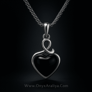 Onyx Araliya – The Eternal Heart Pendant