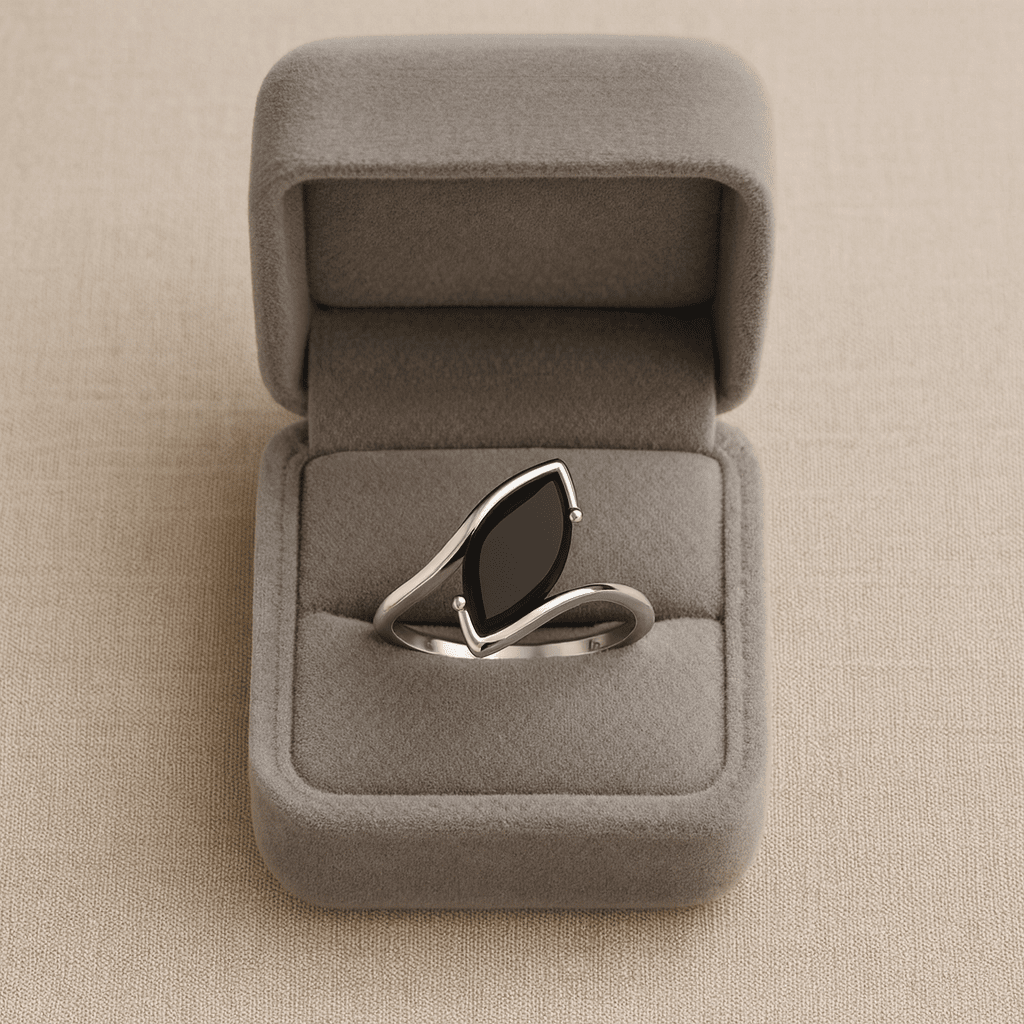 marquise-cut black onyx - Image 2