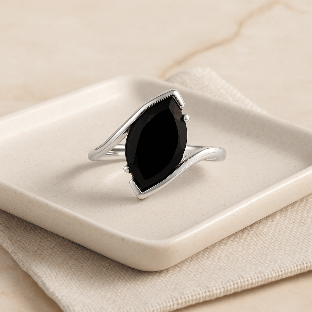 marquise-cut black onyx - Image 4